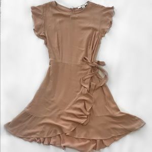 Forever 21 Blush Pink Wrap Dress